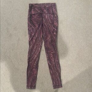 Purple Lululemon Leggings, Size 4, Barely Worn